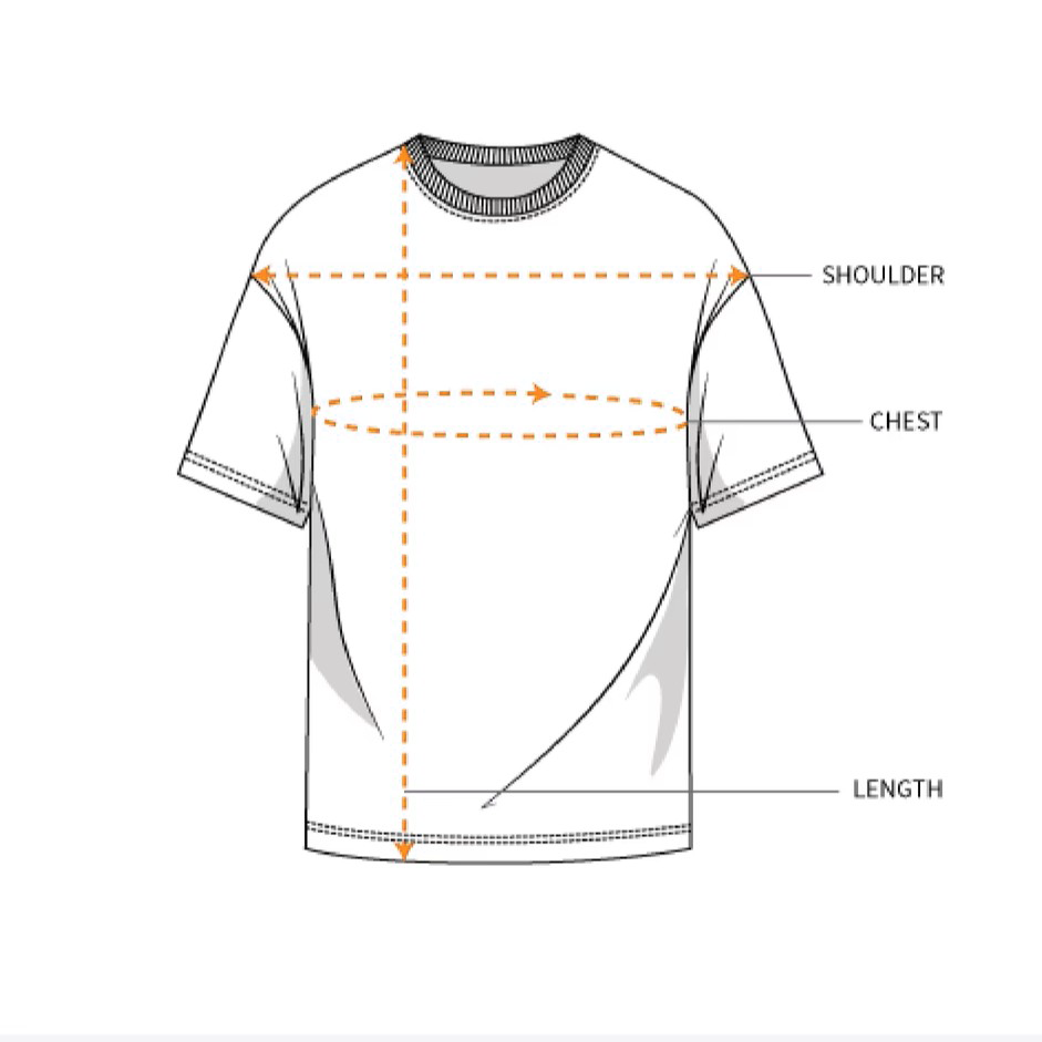 How to measure for t-shirt