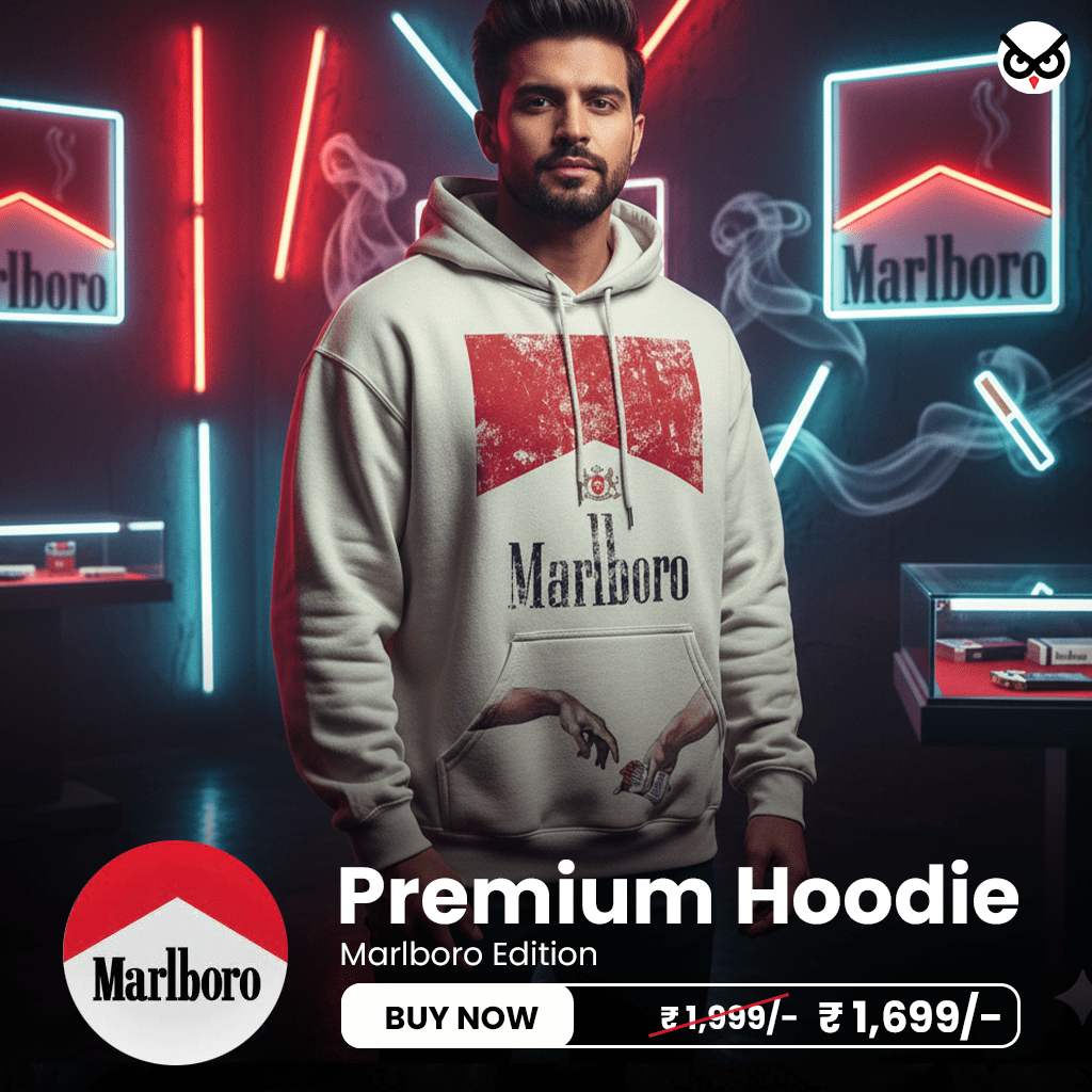 Marlboro Banner hoodie ooltaseedha.com