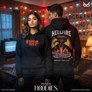 Stranger Things Hellfire hoodie ooltaseedha.com