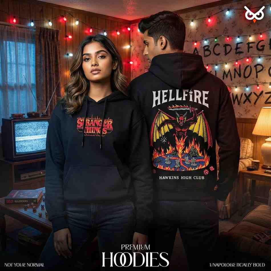 Stranger Things Hellfire hoodie ooltaseedha.com