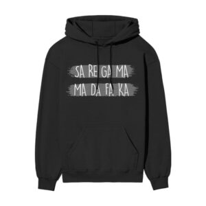Sa Re Ga Ma | Raaga Gone Rogue Oversized Front Printed Hooded Sweatshirt Sa Re Ga Ma | Raaga Gone Rogue Oversized Front Printed Hooded Sweatshirt