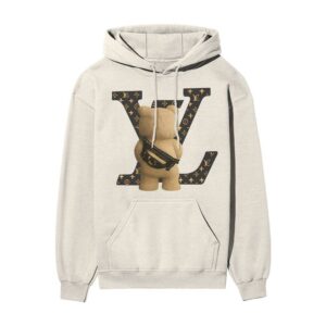 Teddy The Territory Marker (Louis Vuitton Parody) | The Broke & Boujee Edition Front Printed OFF-White Oversized Tshirt Hooded Sweatshirt Teddy The Territory Marker (Louis Vuitton Parody) | The Broke & Boujee Edition Front Printed OFF-White Oversized Tshirt Hooded Sweatshirt