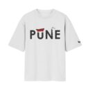 Puneri State of Mind - PUNE CITY Oversized Front Print White T-Shirt ooltaseedha.com
