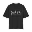Respectfully Disrespectful | Yuck Fou Fother Mucker | Oversized Front Print Black T-Shirt ooltaseedha.com