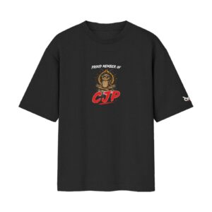 Cockroach Janta Party - Survived the System | Oversized Black Front & Back Print T-Shirt | OoltaSeedha