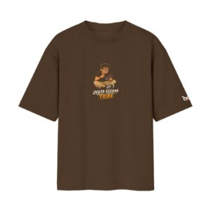 Jugaad Is Not A Skill It's A Lifestyle Engineer Graphic | Oversized Brown Front & Back Print T-Shirt | OoltaSeedha Tribe Merch ooltaseedha.com