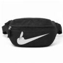 Middle Finger Swoosh Logo Nike Parody Multi Style Printed Black Waist Bag / Fanny Pack ooltaseedha.com