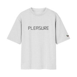 Error 404: Pleasure Found, Natkhat Seedhe Maut | Oversized White Front Back Print T-Shirt | OoltaSeedha.com