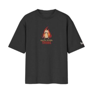Soul Over Society Rebel Samurai | Oversized Black Front & Back Print T-Shirt | OoltaSeedha Tribe Merch ooltaseedha.com