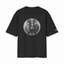 The World Bosses, Suprmeme Leaders - Kim, Trump & Putin Oversized Black Front Print T-Shirt | OoltaSeedha ooltaseedha.com