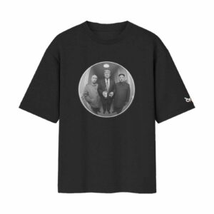 The World Bosses, Suprmeme Leaders – Kim, Trump & Putin Oversized Black Front Print T-Shirt | OoltaSeedha The World Bosses, Suprmeme Leaders – Kim, Trump & Putin Oversized Black Front Print T-Shirt | OoltaSeedha