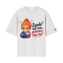 The Angry Sardar - Zada Mat Bol, Patience Low Hai Oversized White Front Print T-Shirt | OoltaSeedha ooltaseedha.com