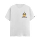 Mentally On Airplane Mode Duck | White Regular Fit Pocket Print T-Shirt | OoltaSeedha.com