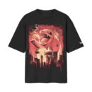 Charmander Pokemon Cute Monster City On Fire | Front Print T-Shirt | OoltaSeedha.com
