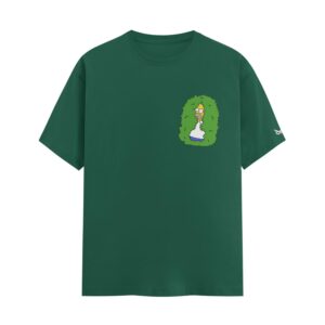 Social Anxiety Homer Bush Meme | Green Regular Fit Pocket Print T-Shirt | Oolta Seedha Social Anxiety Homer Bush Meme | Green Regular Fit Pocket Print T-Shirt | Oolta Seedha