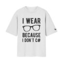 Software Engineer C# Developer Sharp Vision Job/Career Options | White Front Print T-Shirt | Oolta Seedha