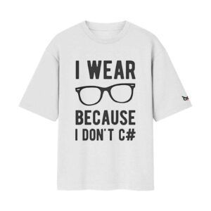 Software Engineer C# Developer Sharp Vision Job/Career Options | White Front Print T-Shirt | Oolta Seedha Software Engineer C# Developer Sharp Vision Job/Career Options | White Front Print T-Shirt | Oolta Seedha