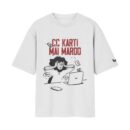 CC Karti Mai Maroo – The Corporate Burnout | White Front Print T-Shirt | Oolta Seedha
