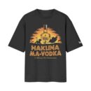 Hakuna Ma-Vodka No Memories Lion King Parody  | Black Front Print T-Shirt | OoltaSeedha