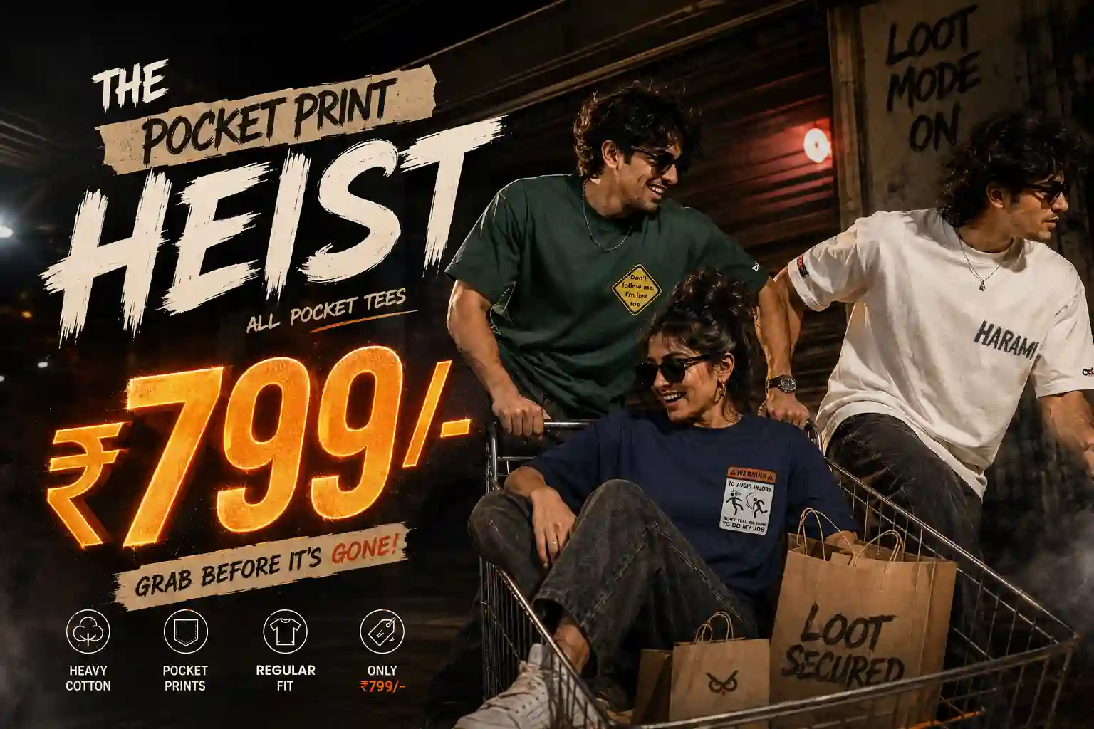 Pocket Print Banner OoltaSeedha.com